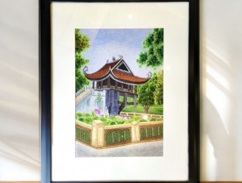 Cách bảo quản tranh thêu tay để giữ màu bền đẹp hàng chục năm